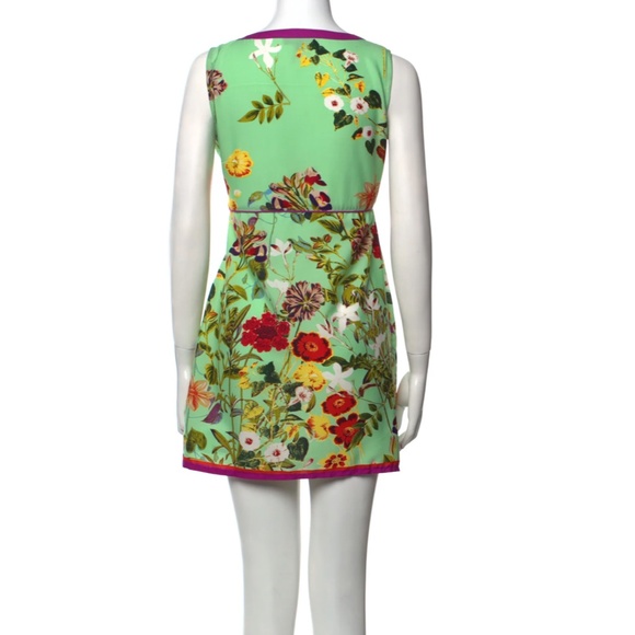 ALBERTO MAKALI Floral Print Mini Dress - Picture 4 of 4